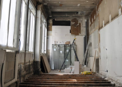 Travaux de rénovation