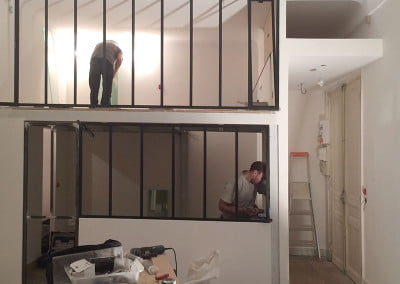 Travaux de rénovation appartement