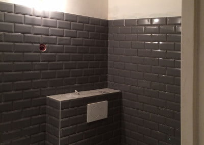 Travaux de carrelage