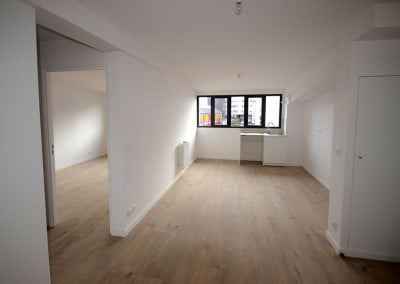 Travaux d'aménagement de logement à Montreuil