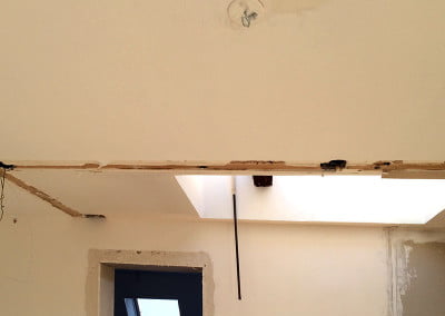 Travaux de rénovation d'appartement