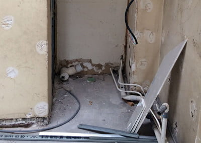 Travaux de rénovation d'appartement