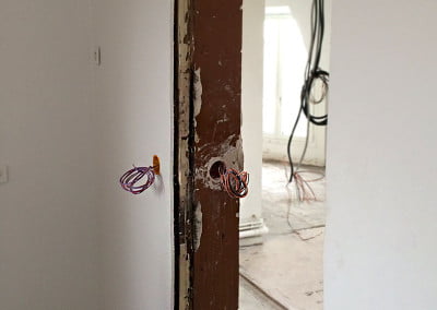 Travaux de rénovation d'appartement