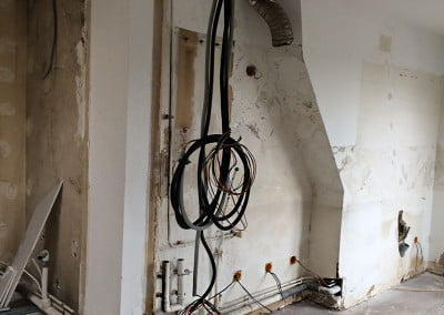 Travaux de rénovation d'appartement