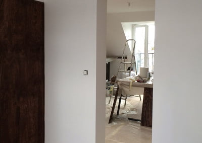 Travaux de rénovation d'appartement