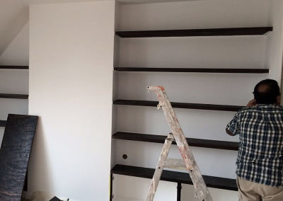 Travaux de rénovation d'appartement