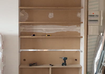 Travaux de rénovation d'appartement