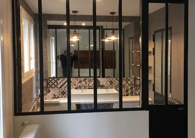 Aménagement d’une salle de bain et d’une chambre, Paris 16