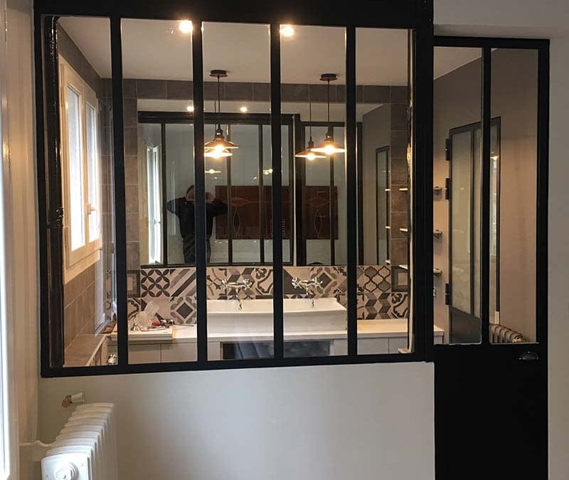 Aménagement d’une salle de bain et d’une chambre, Paris 16