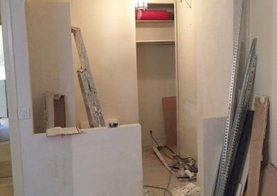 Travaux d'aménagement