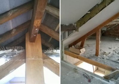 Travaux de démolition à Ezanville