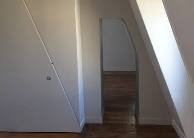 Travaux d’aménagement de trois chambres de bonne, Paris 17