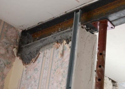 Renforcement par poutre en acier