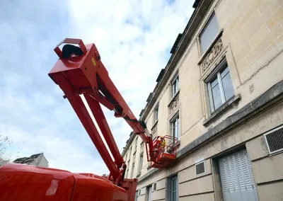 Changement des fenêtres de la Gare de Limoges