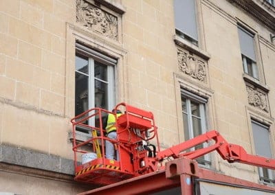 Pose des appuis de fenêtre