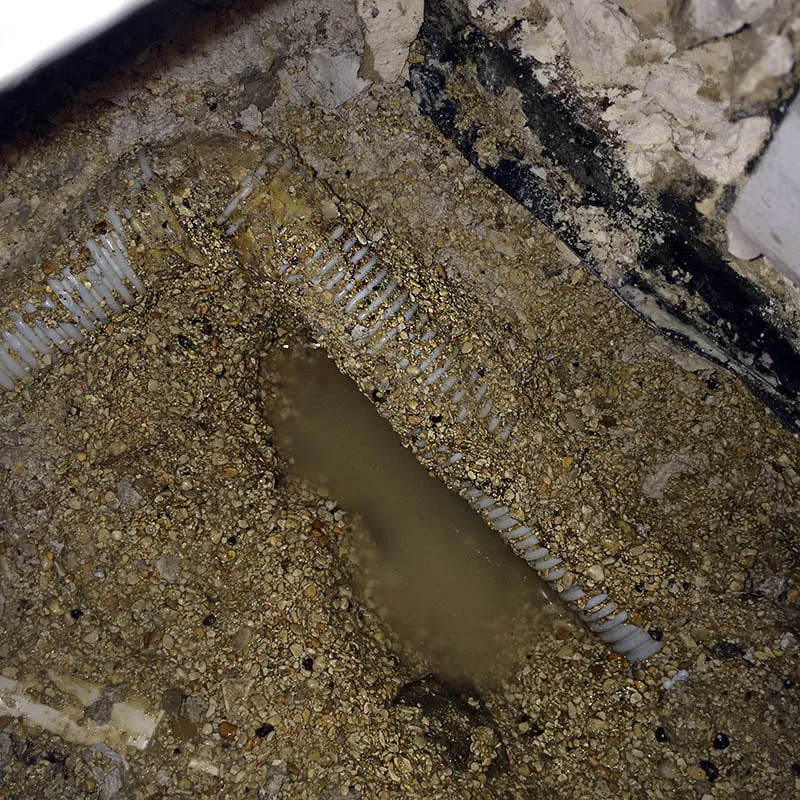 Recherche d'une fuite sous une dalle Petits travaux de plomberie