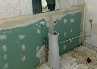 Travaux de plomberie