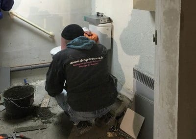 Travaux de plomberie