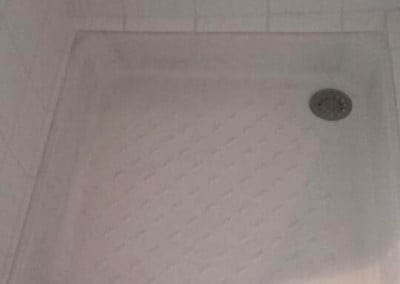 Pose du receveur de douche