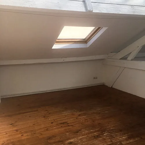 Futur espace nuit du loft