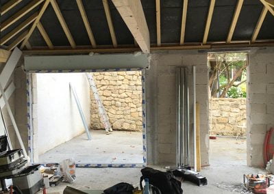 Charpente de toit à 4 pentes