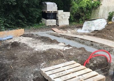 Fondation en béton armé