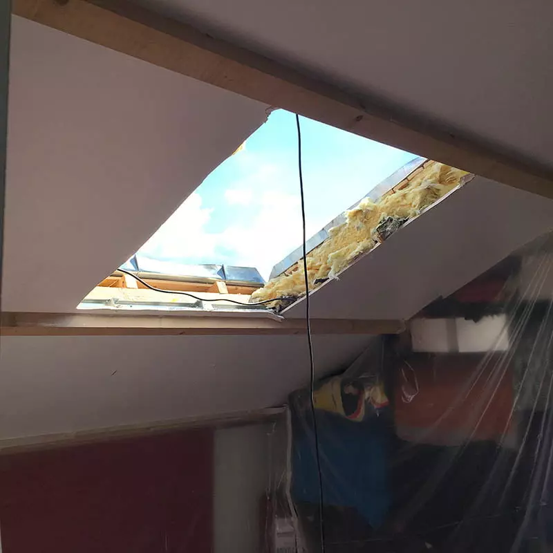 Pose d'un Velux