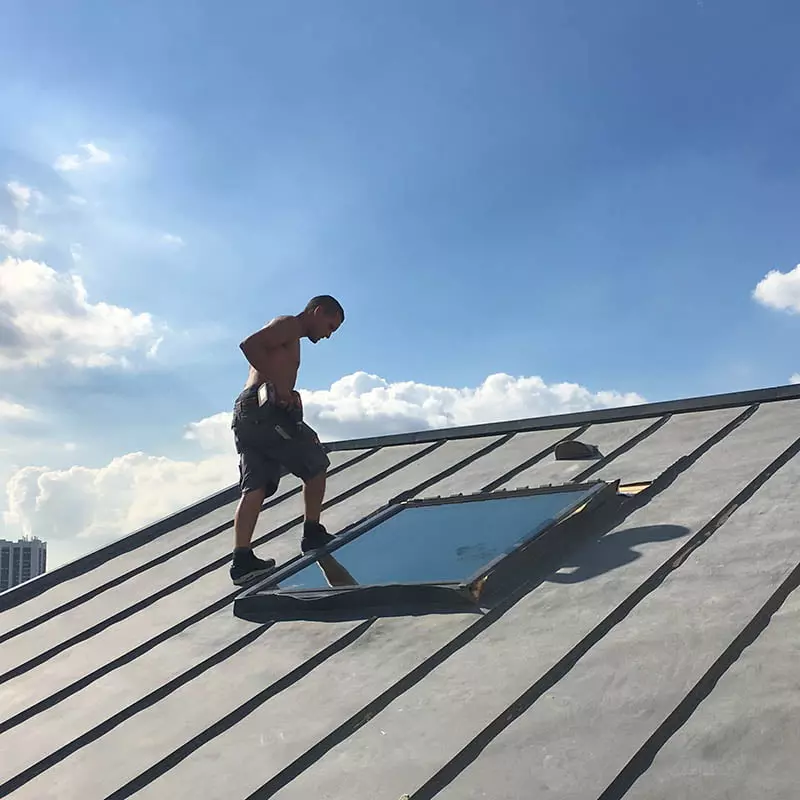 Pose du Velux à Montreuil