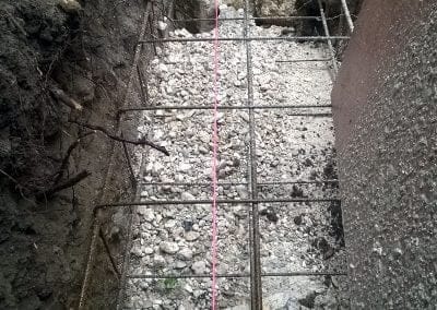 Coulage des fondations