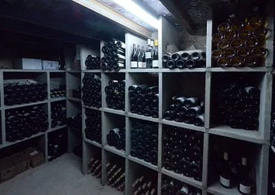 Travaux d’agrandissement d’une cave à vin d’un restaurant