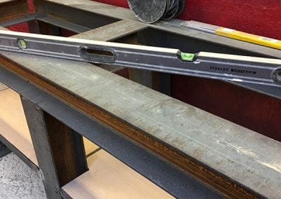 Travaux de menuiserie métalique