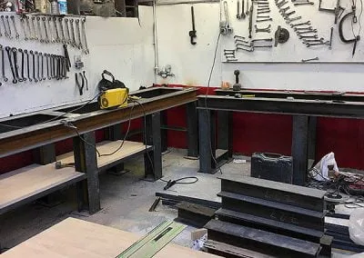Travaux de menuiserie métalique