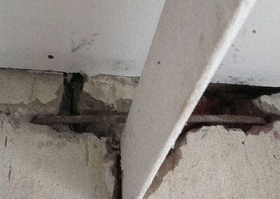 Réparation de fissure de maison