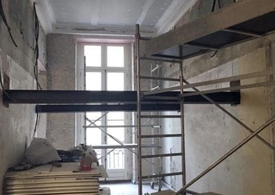 Assemblage de la mezzanine