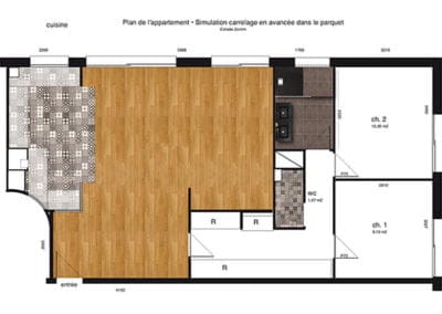 Rénovation de l'appartement à Montmorency