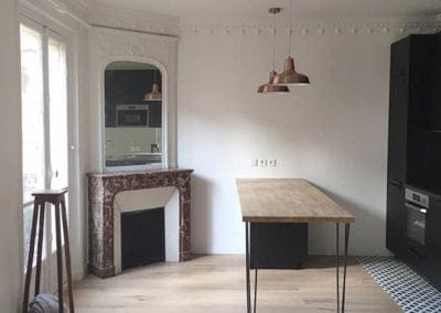 Rénovation d'un appartement Paris 18