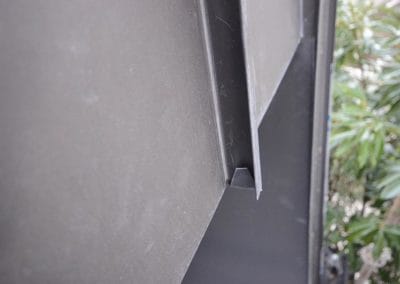 Couverture en zinc d'une maison en bois à Asnières