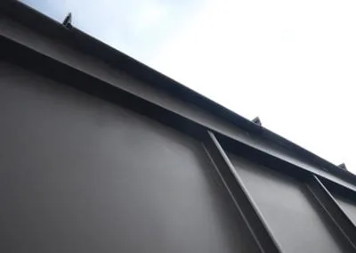 Couverture en zinc d'une maison en bois à Asnières