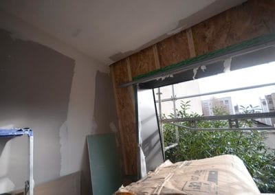 Couverture en zinc d'une maison en bois à Asnières