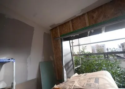 Couverture en zinc d'une maison en bois à Asnières