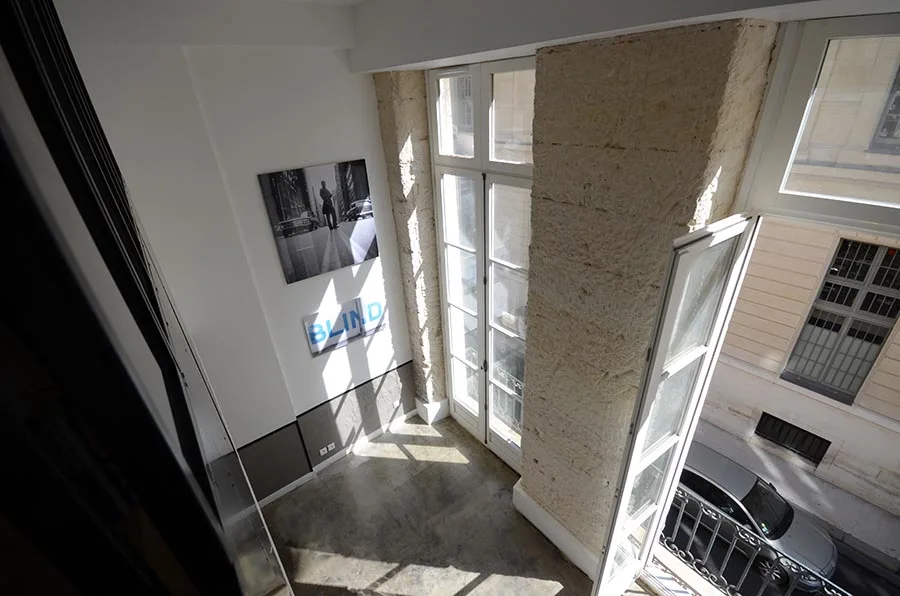 Autre vue de l'espace vie d'un autre appartement Aménagement d'appartements à Paris