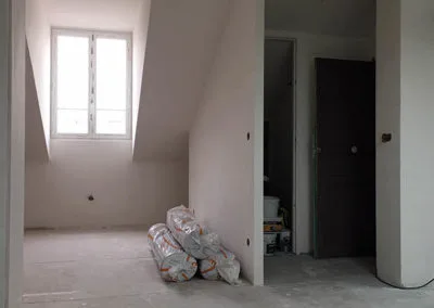 Rénovation d'un appartement sous comble à Vincennes