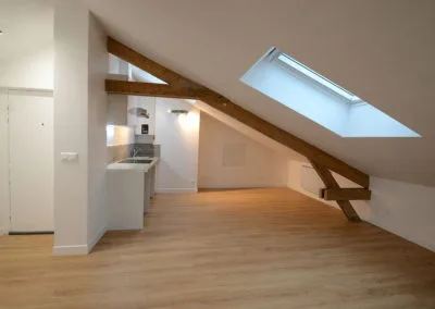 Rénovation d'un appartement sous comble à Vincennes