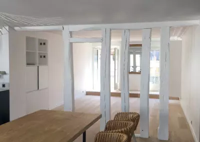 Décoration complète d’un appartement, rue de Trévise à Paris