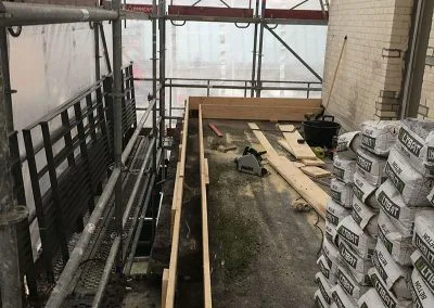 Ceinturage béton pour ossature bois