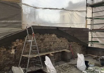 Reprise de maçonnerie