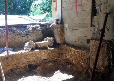 Percement de façade