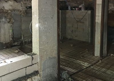 Treillis soudé de dalle béton