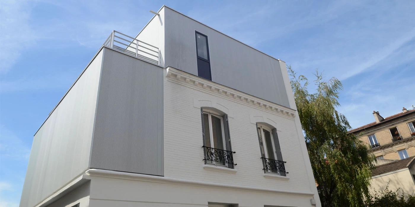 Maison contemporaine en bois