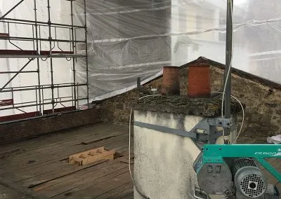 Echafaudage parapluie